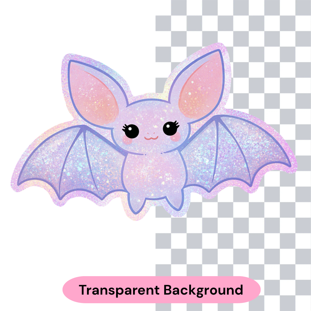 Holographic Halloween Clipart