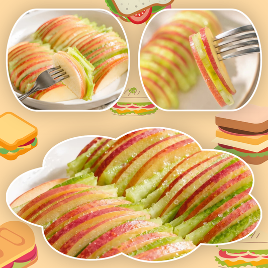 Apple and Cucumber Sandwiches — The Ultimate 5-Minute Summer Snack