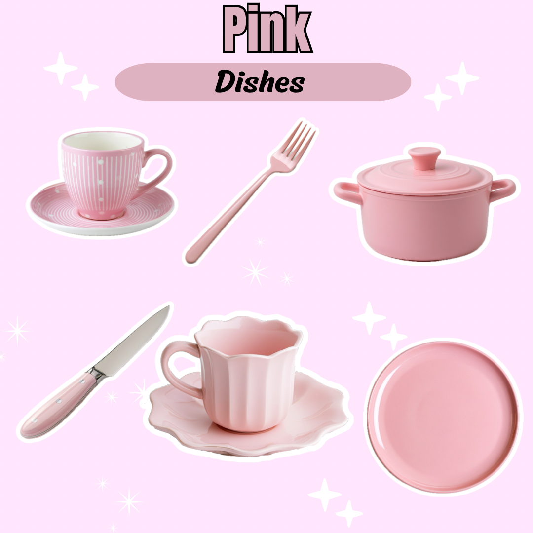 Dreamy Pink Tableware Finds on Taobao – Let's Dive In!