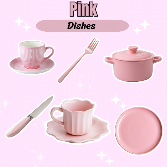 Dreamy Pink Tableware Finds on Taobao – Let's Dive In!
