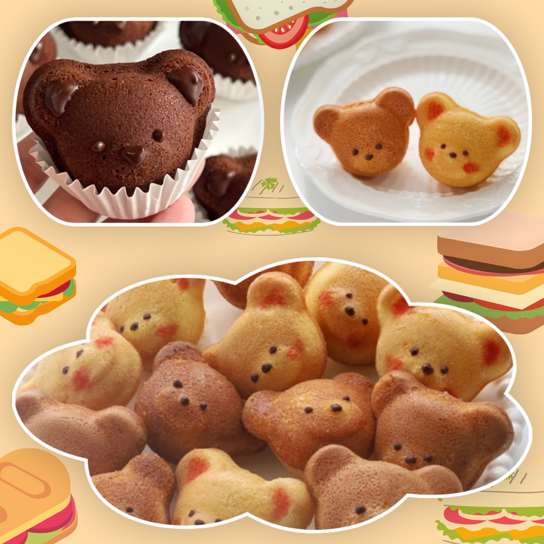 Tiny Bear Muffins — The Cutest Treat Your Kids Will Love