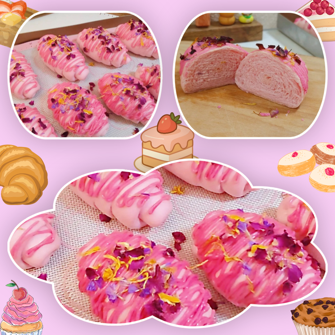 Flower Sea Salt Rolls | The Joy of Sweet & Salty Crispiness!