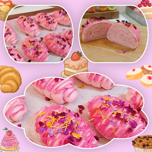Flower Sea Salt Rolls | The Joy of Sweet & Salty Crispiness!