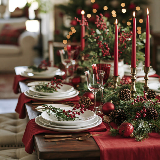 10 Christmas Table Decorating Ideas
