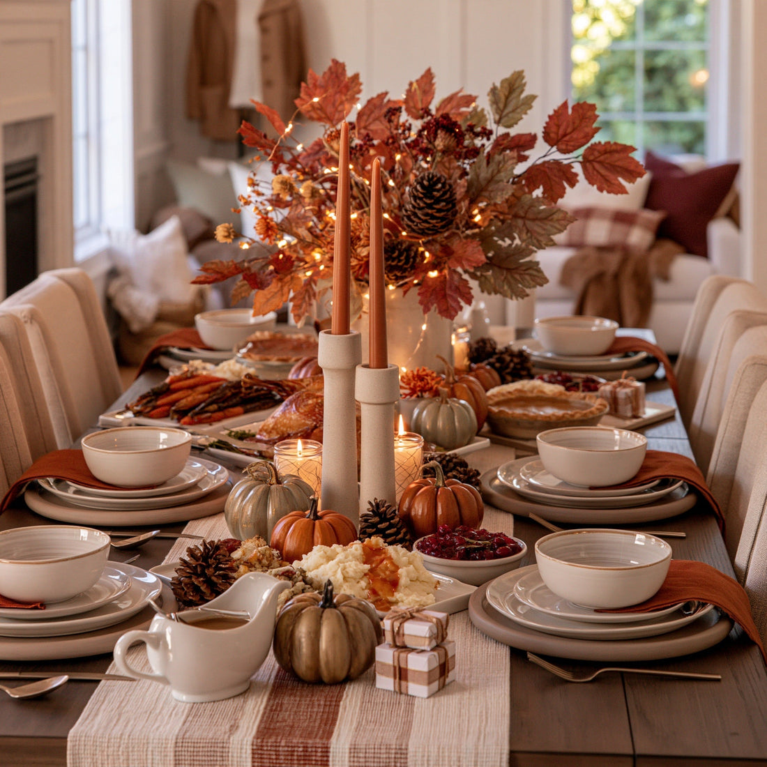 How to Prepare Your Room for Thanksgiving: Decor, Food, Tableware, Outfits & Gifts