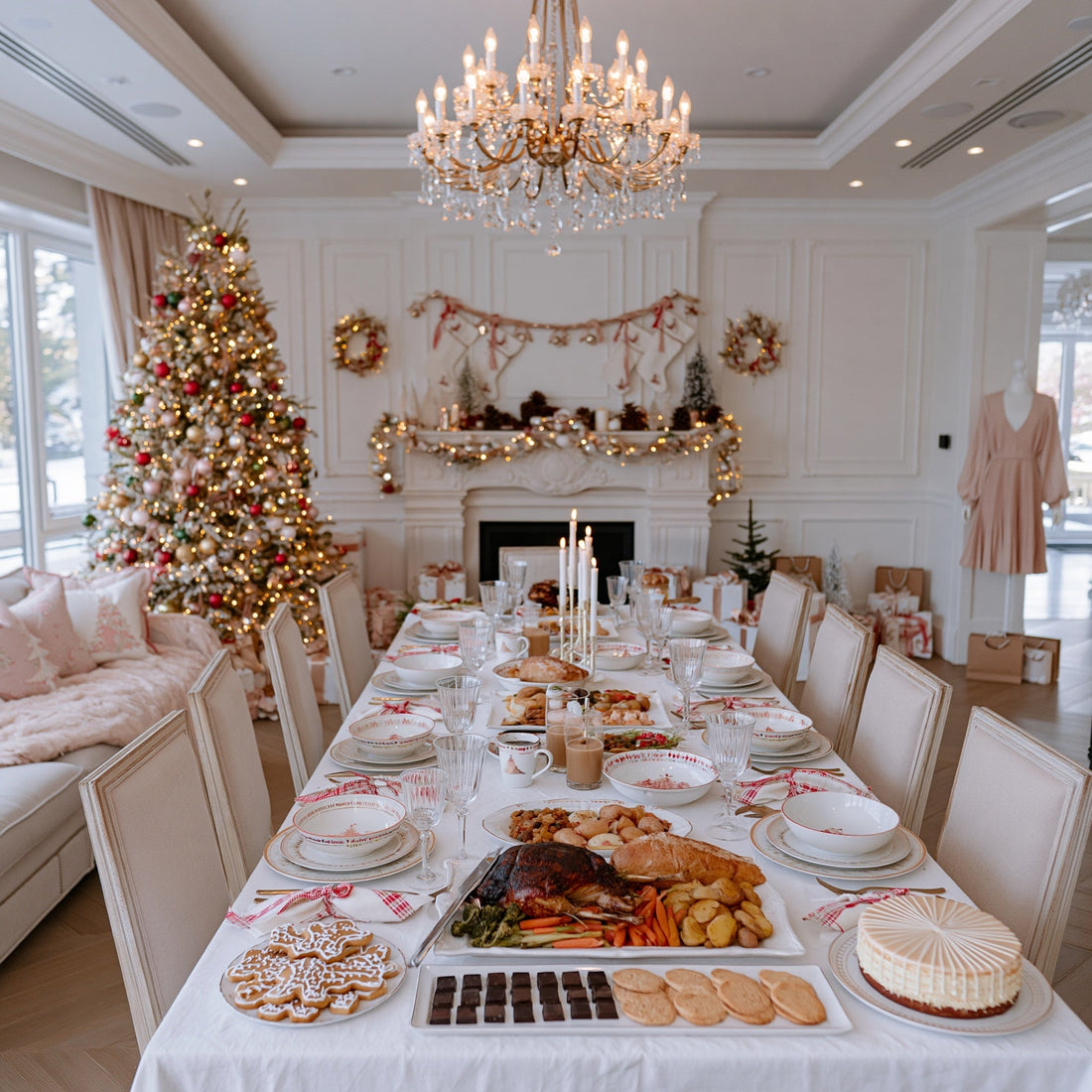 How to Prepare Your Room for Christmas: Decor, Food, Tableware, Outfits & Gifts