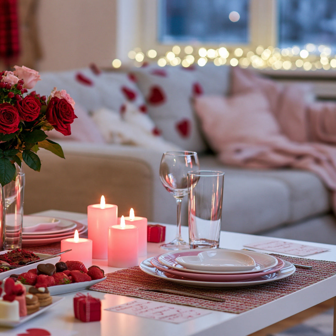 How to Prepare the Room for Valentine’s Day: Decor, Food, Tableware, Outfits & Gifts