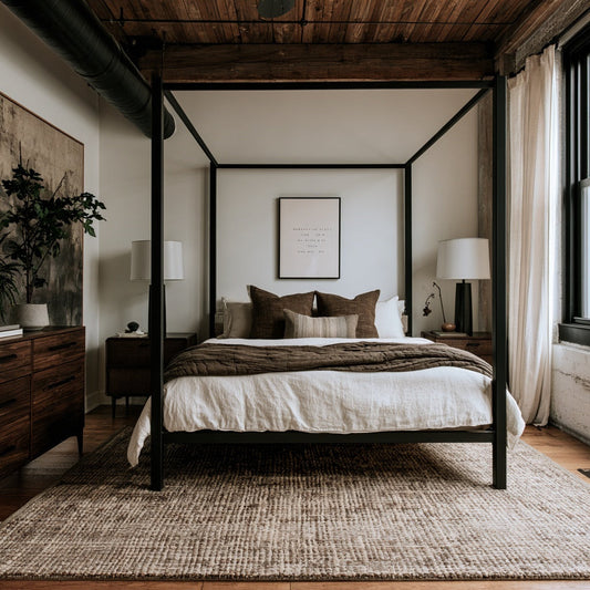 10 Industrial Bedroom Decor Ideas