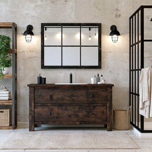 10 Industrial Bathroom Decor Ideas