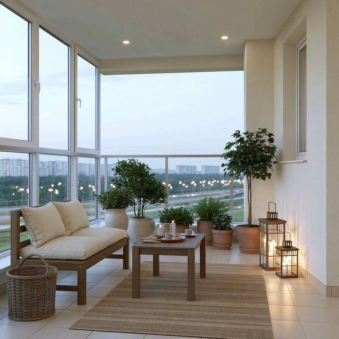 10 Japandi Balcony Decor Ideas