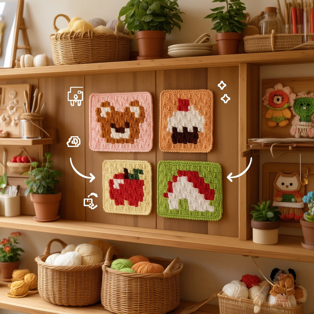 10 Handmade Arts That Use Pixel Art