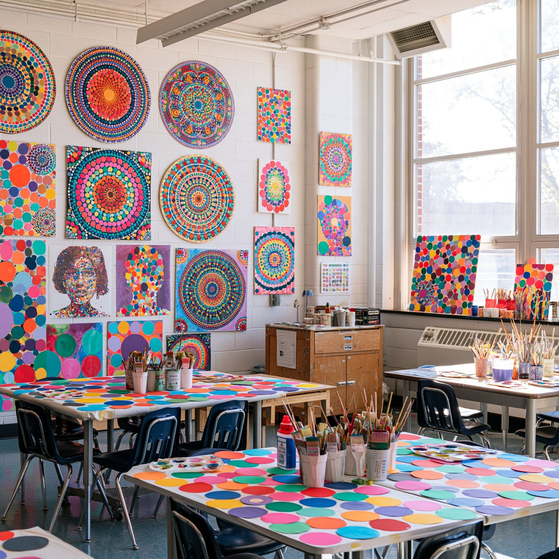 10 Dot Day Art Projects for Students