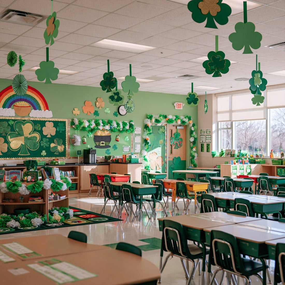 10 St. Patrick’s Day Classroom Decoration Ideas