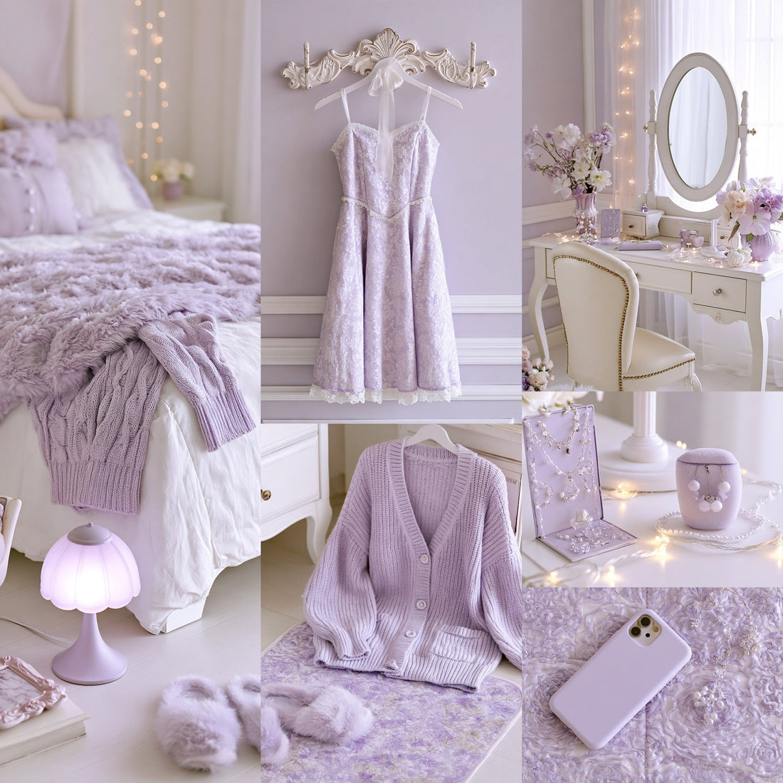 10 Things to Create a Dreamy Lavender Princess Aesthetic Room