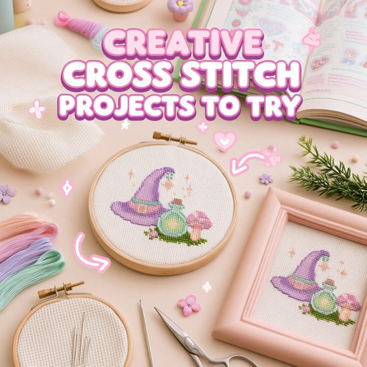 Creative Cross Stitch Projects to Try at Home