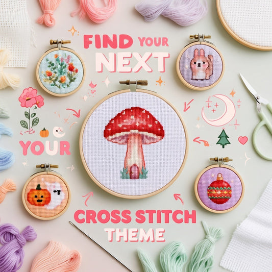 Cute and Kawaii Cross Stitch Projects to Make
