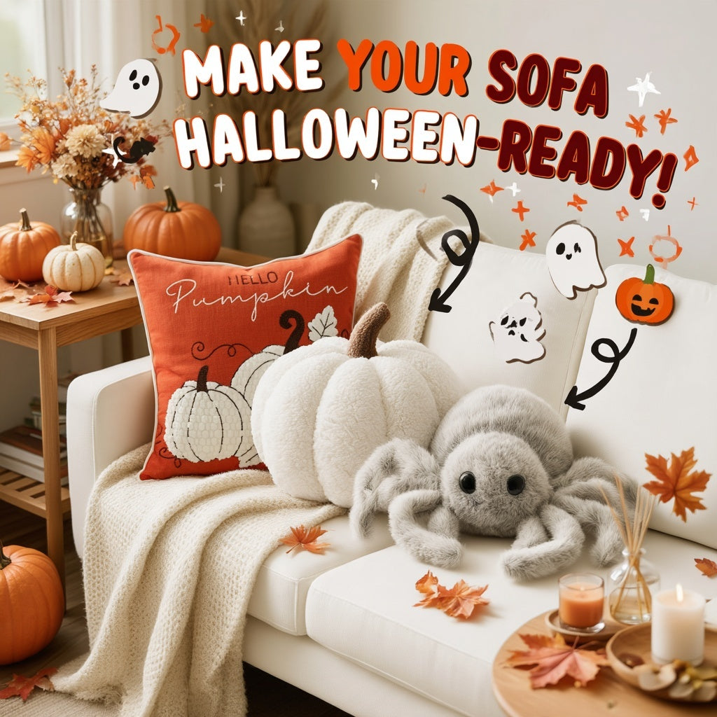 Halloween Throw Pillows to Make Your Home Extra Spooky