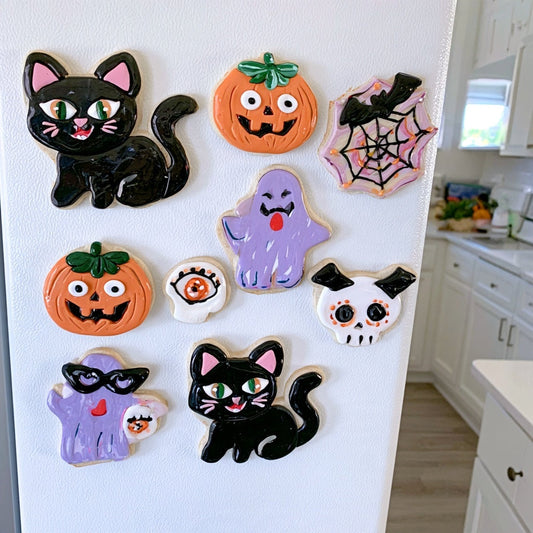 Halloween Clay Fridge Magnets You Can Make at Home