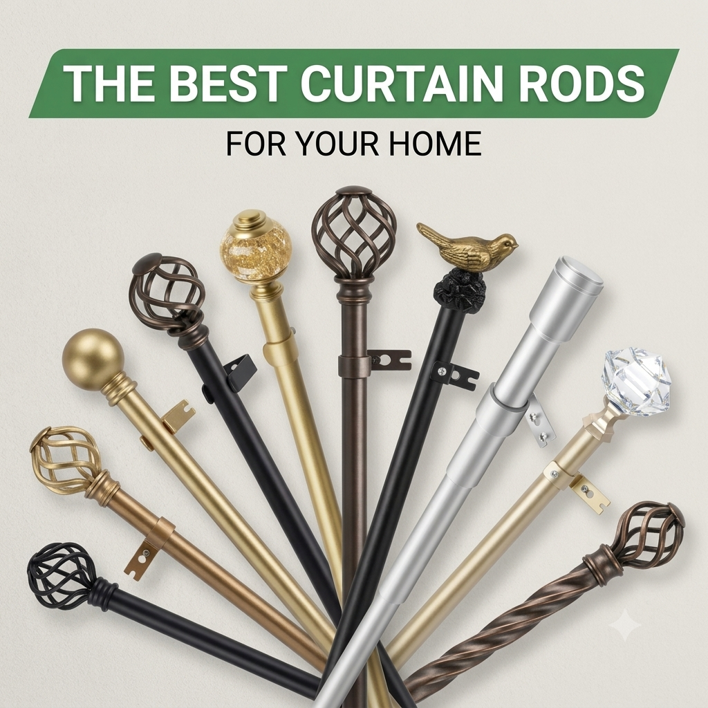 Elevate Your Windows – The Best Curtain Rods for Every Style in 2026!