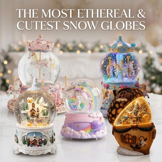 Magical Moments – The Most Enchanting Snow Globes & Music Boxes for 2026!