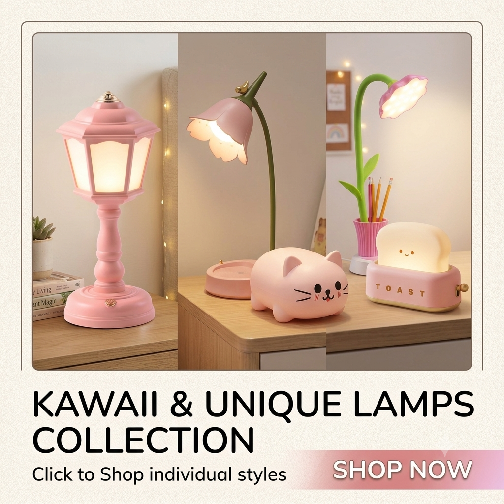 Light Up Your Space – The Cutest Desk Lamps & Night Lights for 2026!
