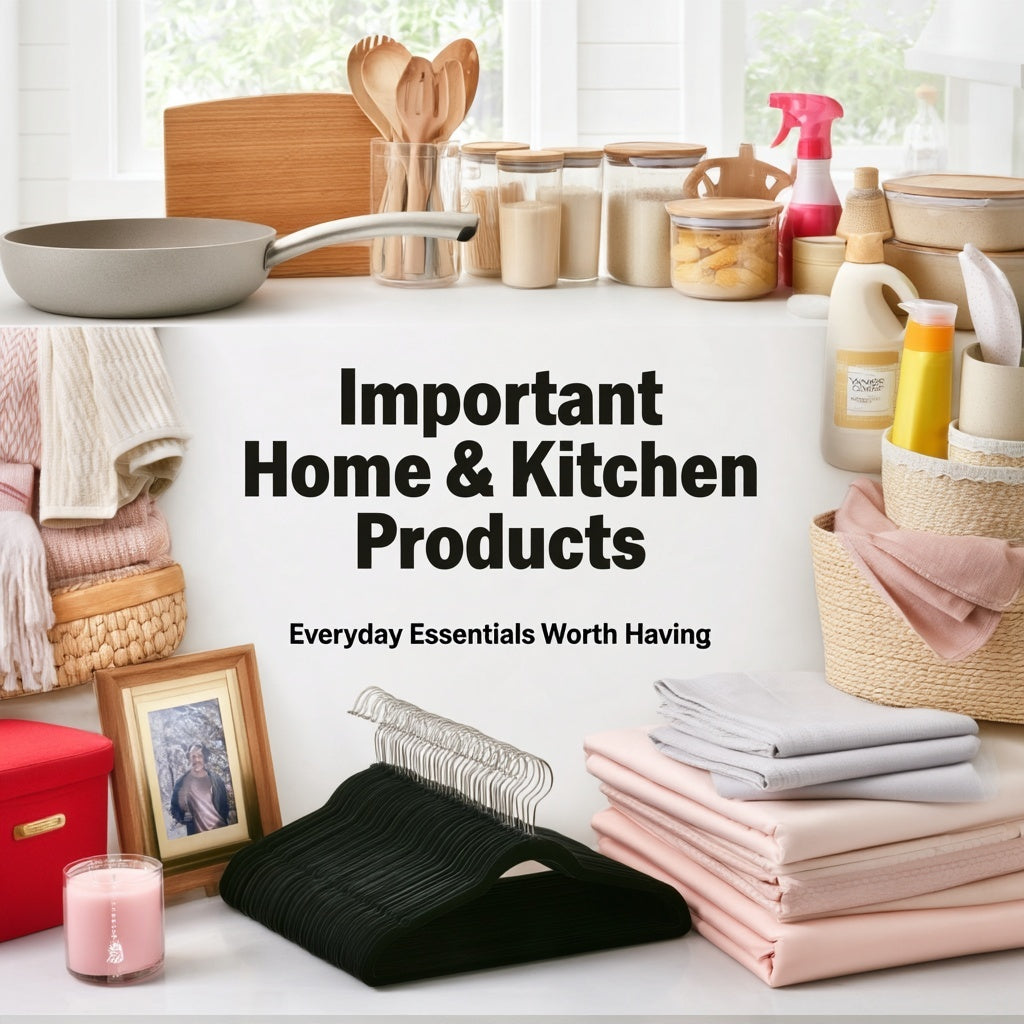 Important Home & Kitchen Products You’ll Be Glad to Have