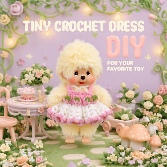Crochet Dresses for Toys: A Cute Handmade Outfit