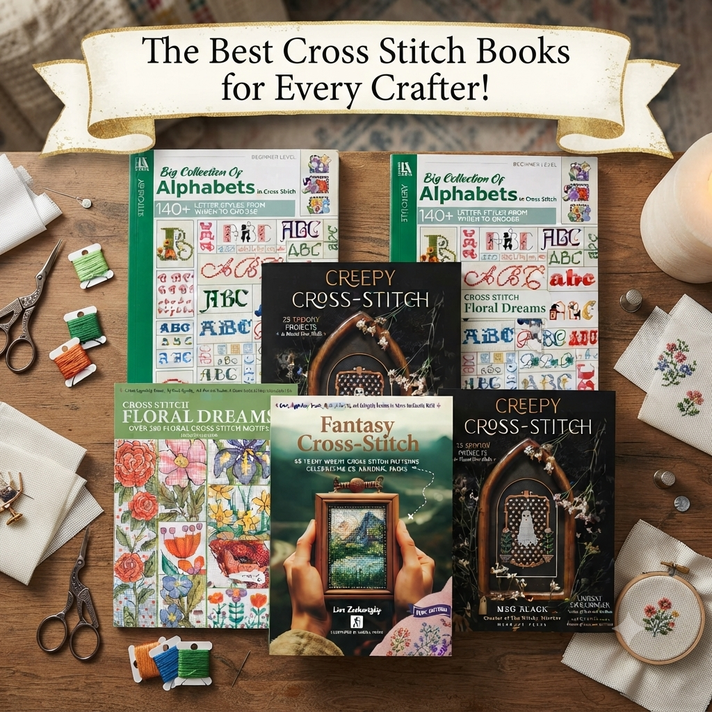 The Best Cross Stitch Books for Every Crafter!