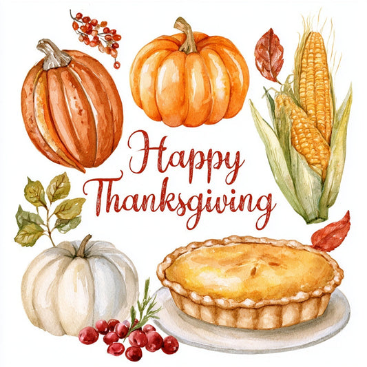 Thanksgiving Clipart – Beautiful Fall Graphics for Your Creative Projects!