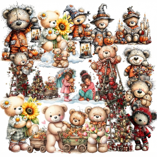 Teddy Bear Clipart – Adorable Designs for Your Creative Projects!