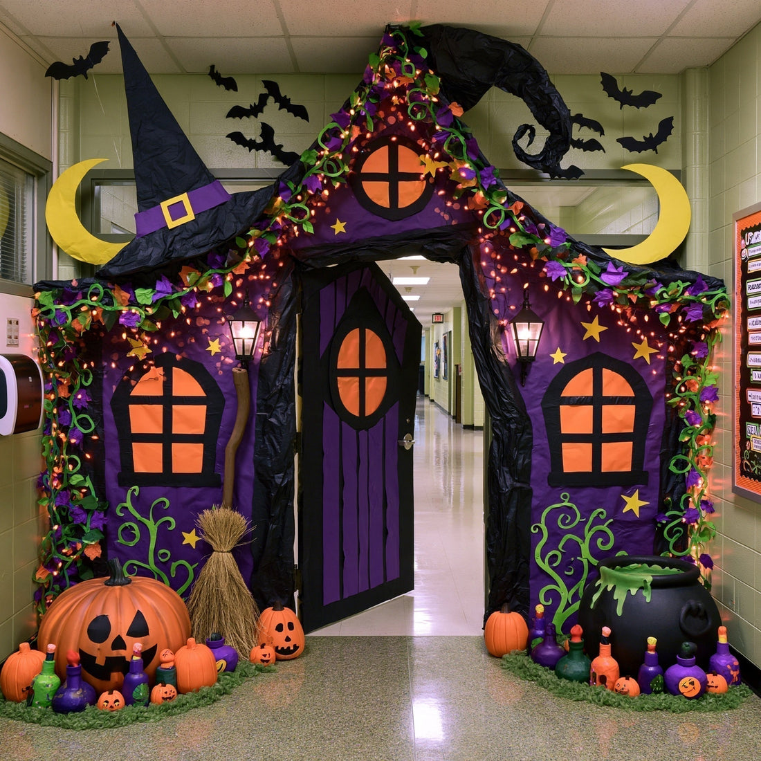 10 Halloween Door Decorating Ideas for Teachers