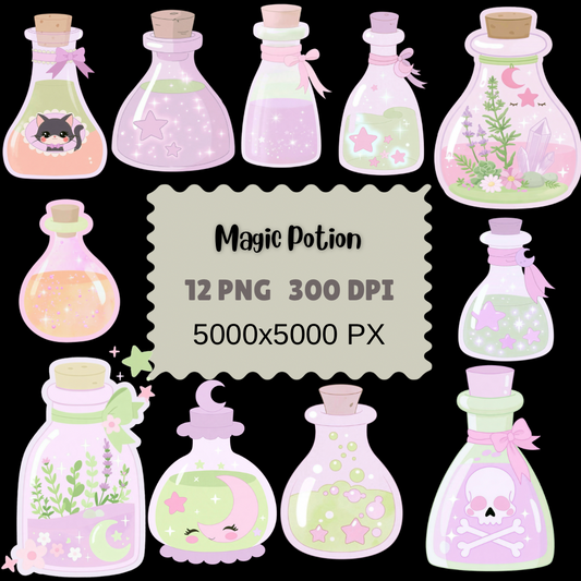 Magic Potion Clipart