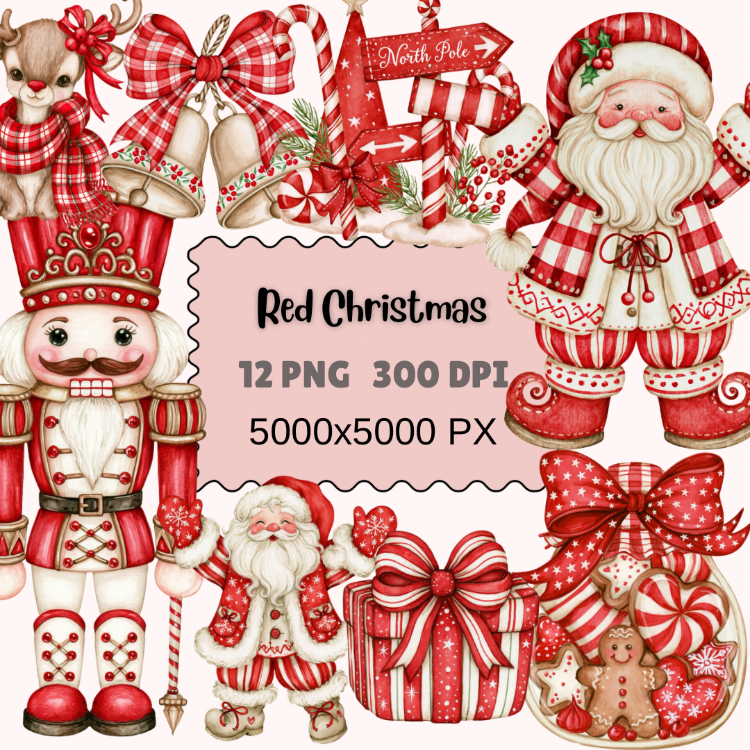 Red Christmas Clipart