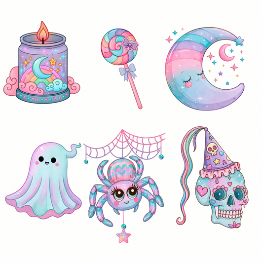 Pastel Halloween Clipart