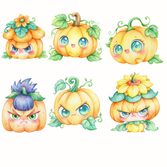 Cute Halloween Pumpkin Clipart