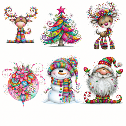 Colorful Christmas Clipart
