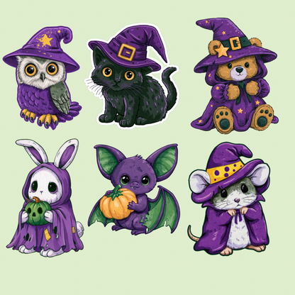 Purple Halloween Clipart