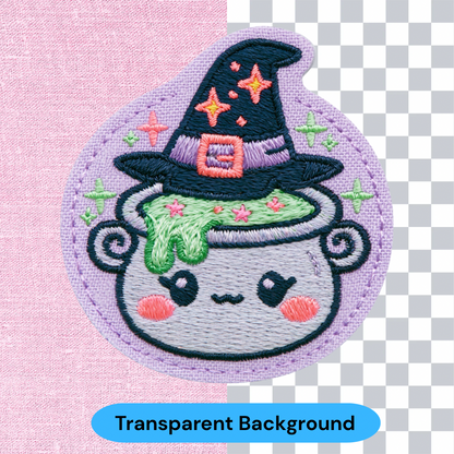 Halloween Embroidery Clipart