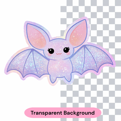 Holographic Halloween Clipart