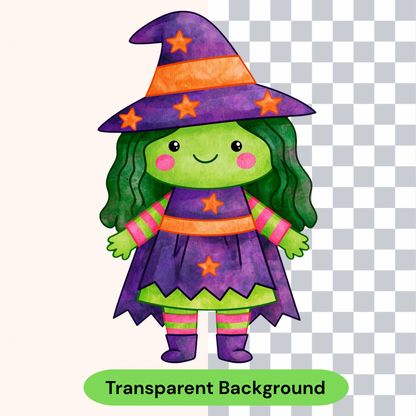 Halloween Witch Clipart