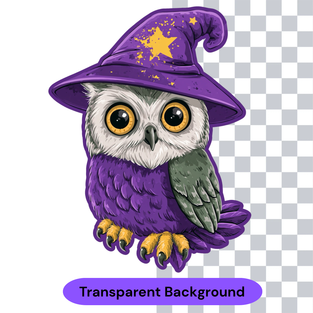 Purple Halloween Clipart