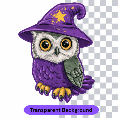 Purple Halloween Clipart