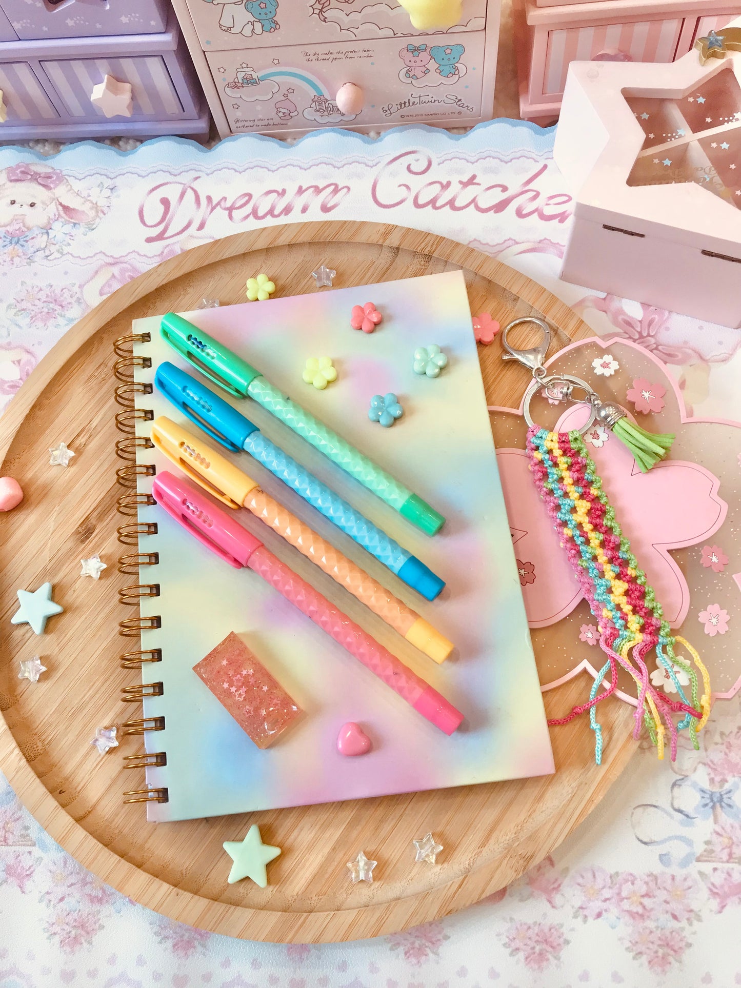 Cute Macrame Keychain