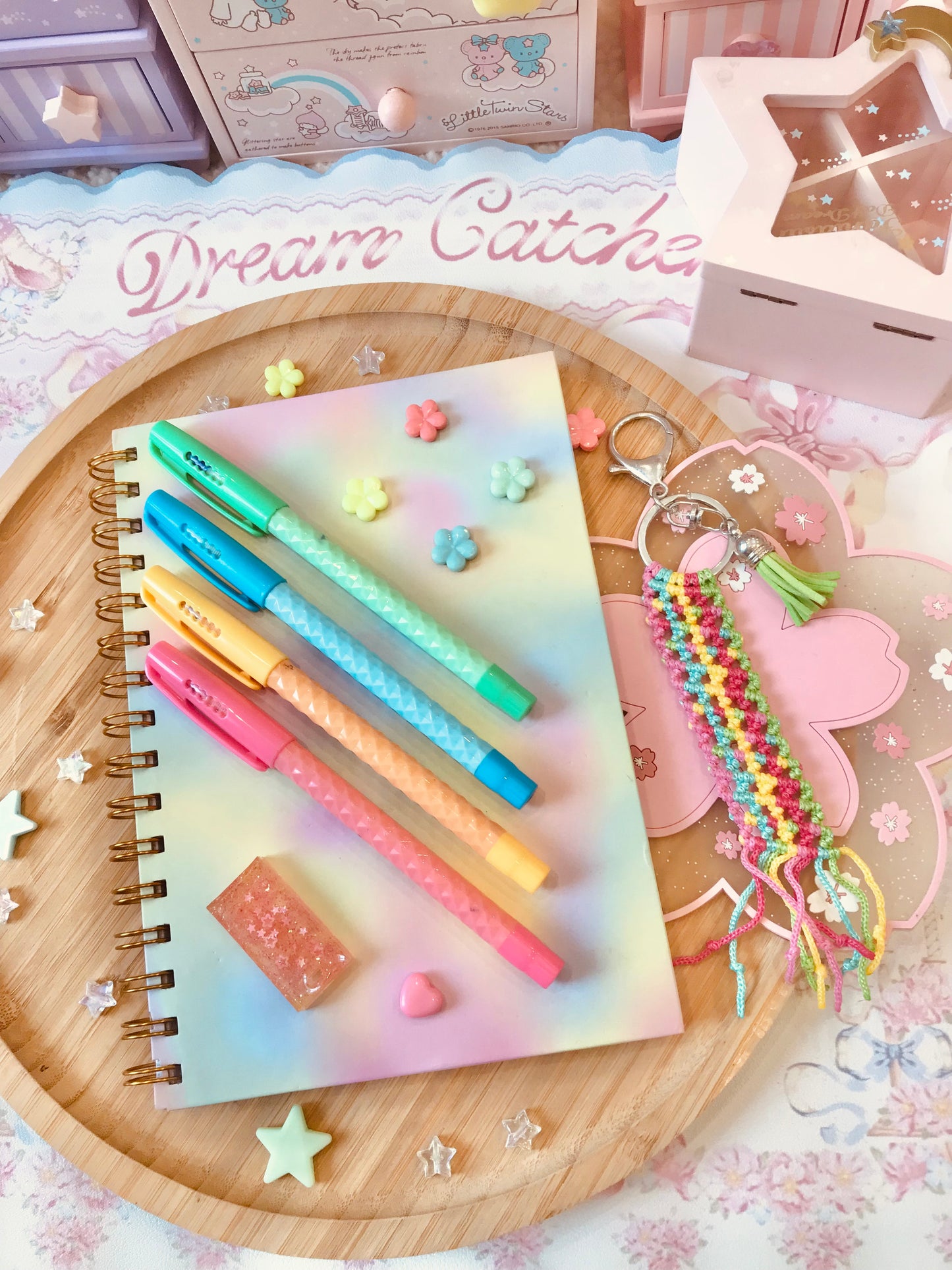 Cute Macrame Keychain