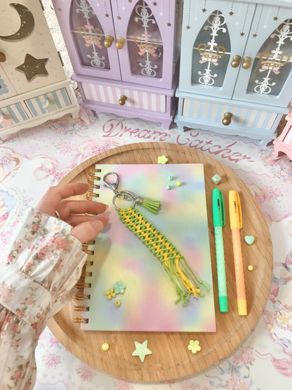 Cute Macrame Keychain