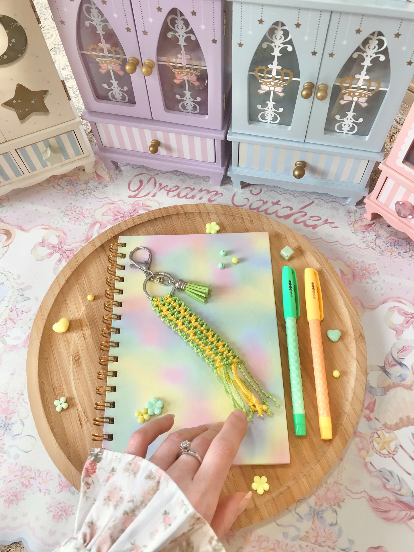 Cute Macrame Keychain