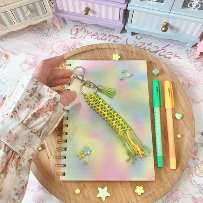 Cute Macrame Keychain