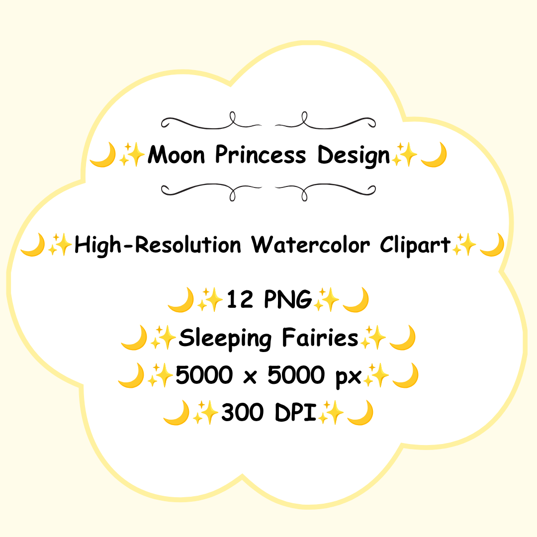 Sleeping Fairy in Pink Dress PNG Clipart