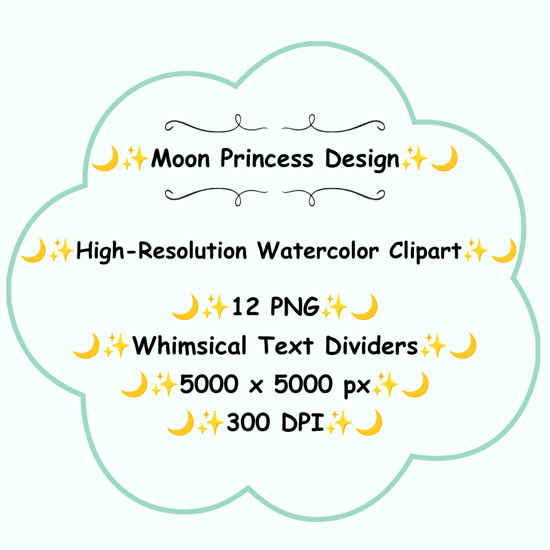 Mint & Gold Leaf Text Divider PNG Clipart