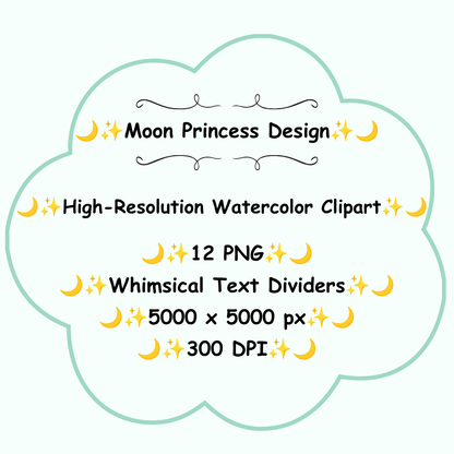 Mint & Gold Leaf Text Divider PNG Clipart